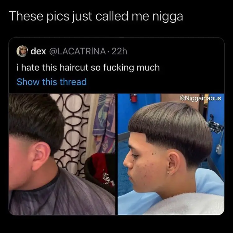 Edgar Haircut Meme Blank