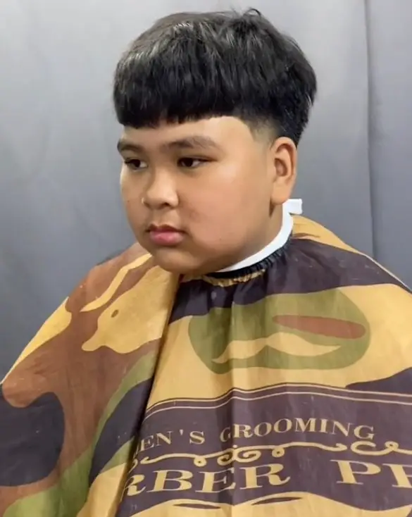 Edgar Haircut Meme Kid