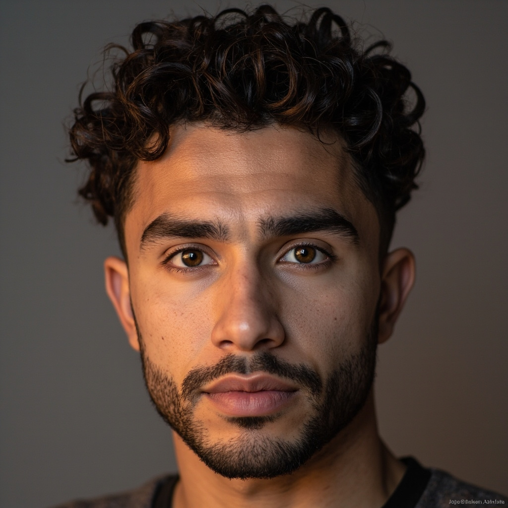 Low Taper Fade Stubble Fade