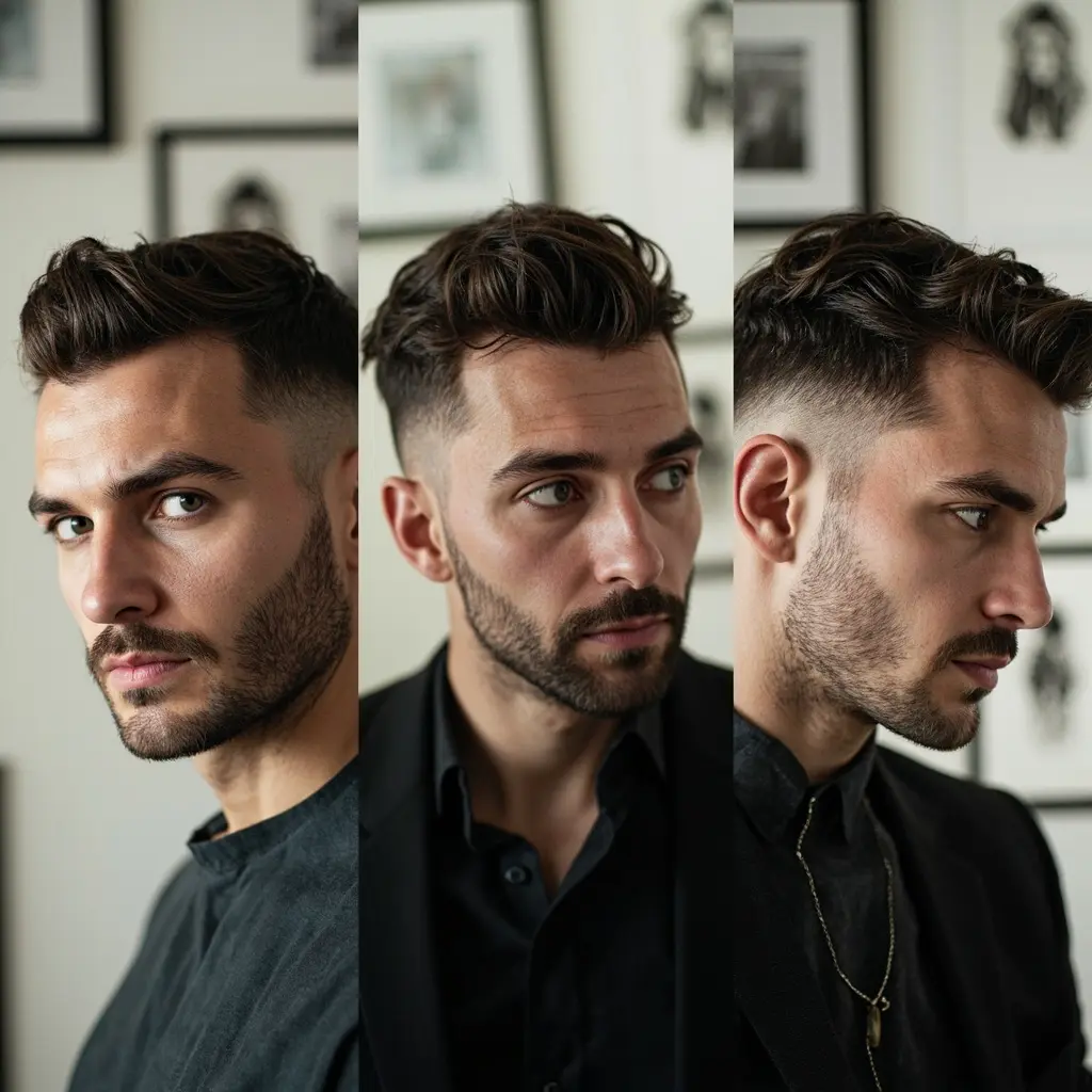Rectangular Face Male 25 Flattering Men's Hairstyles for Oblong Faces