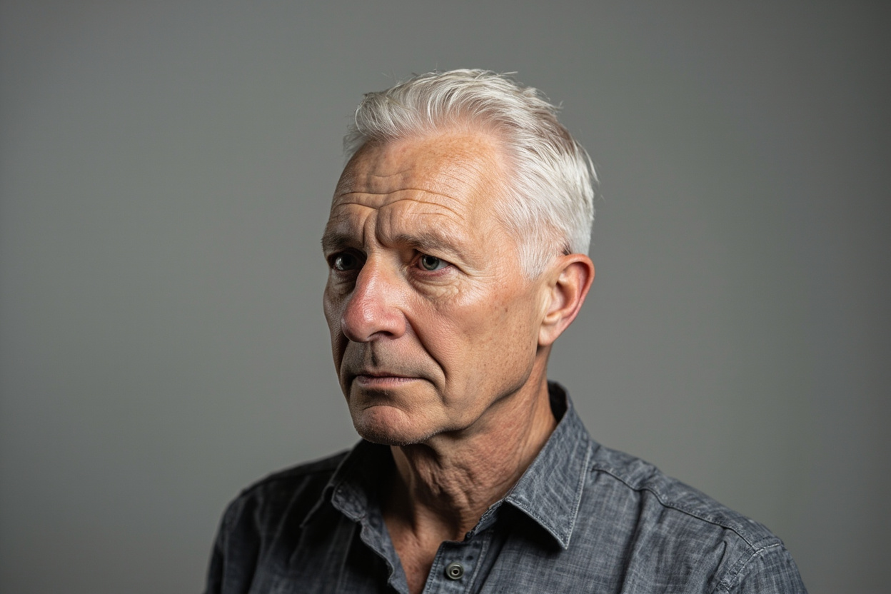 Military regulation cut for men with thinning hair