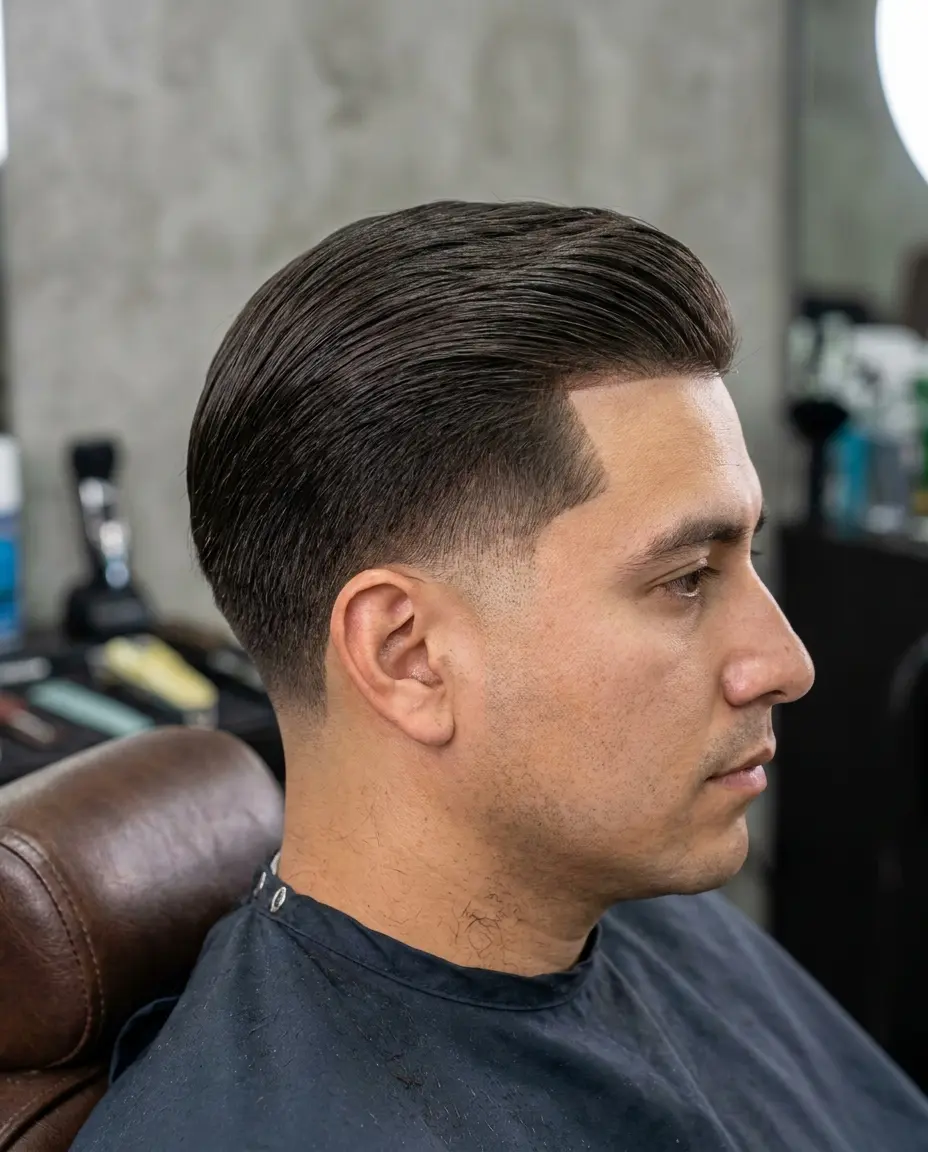 Classic low taper fade