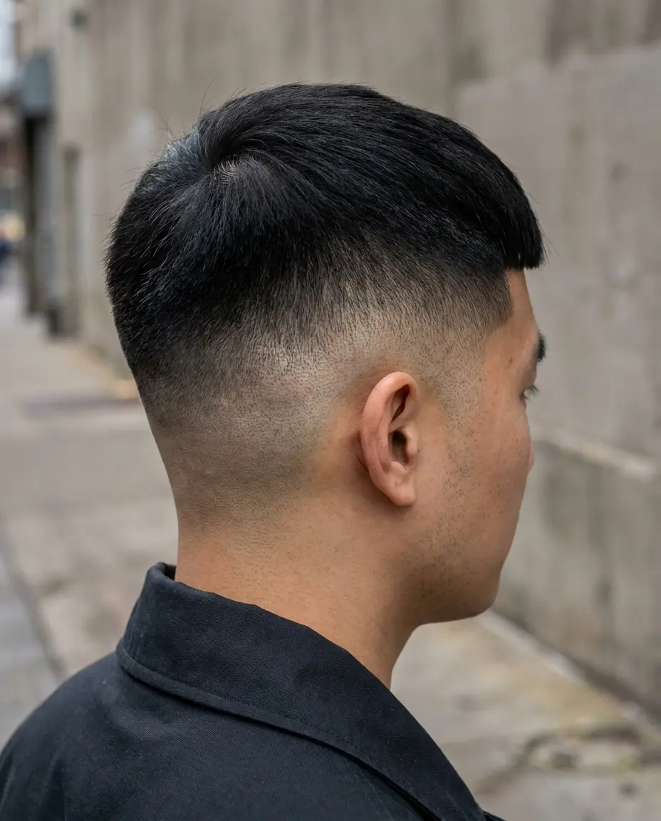 Mexican Edgar Cut rear angle