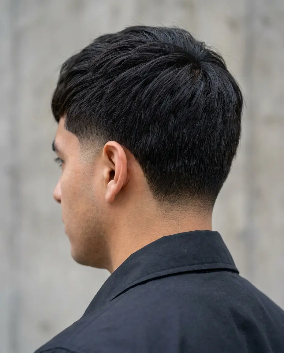 Mexican Caesar Edgar cut