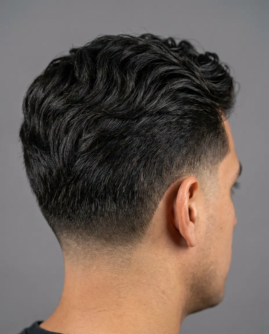 Mid taper back view
