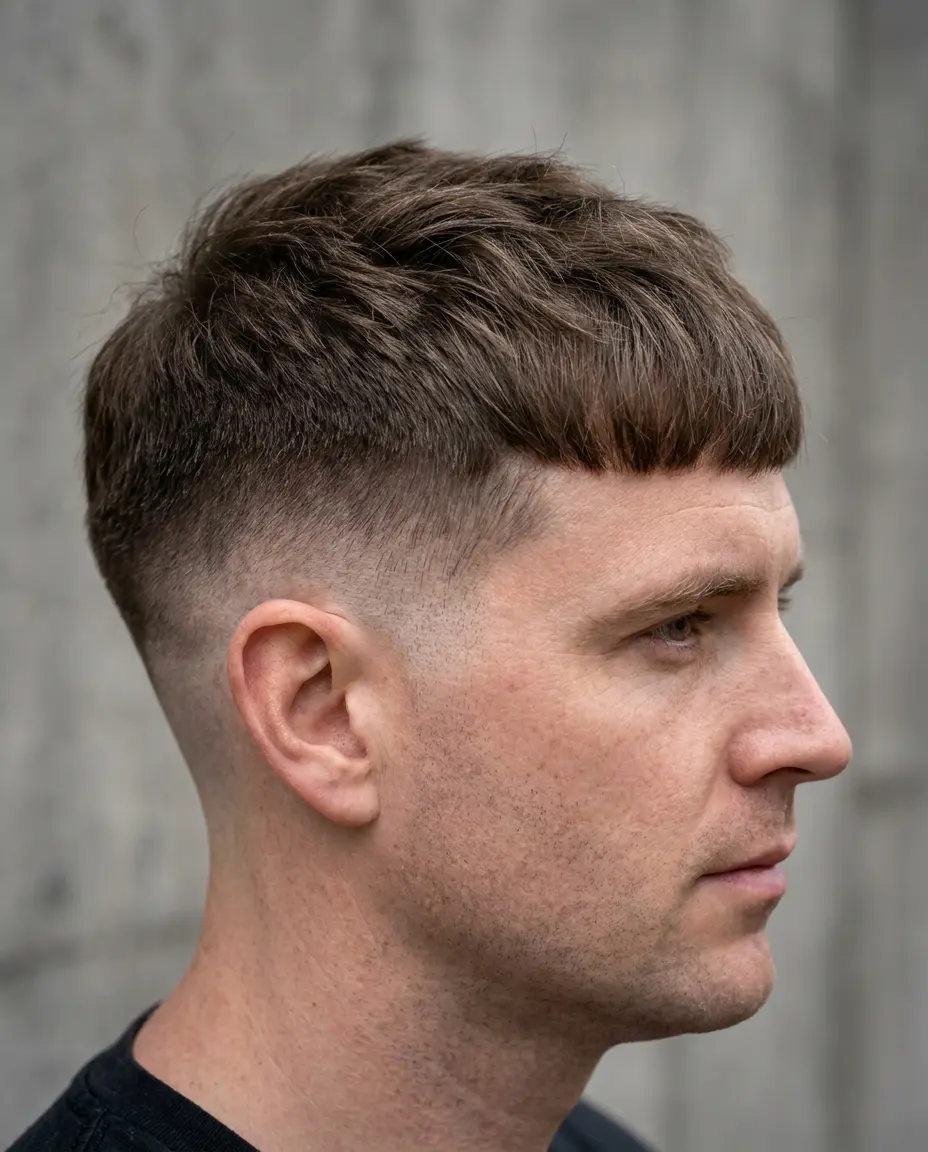 Low Taper Edgar haircut