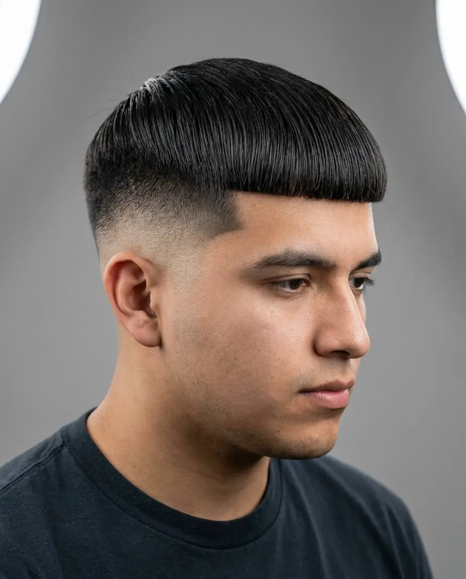 High Skin Fade Edgar side view