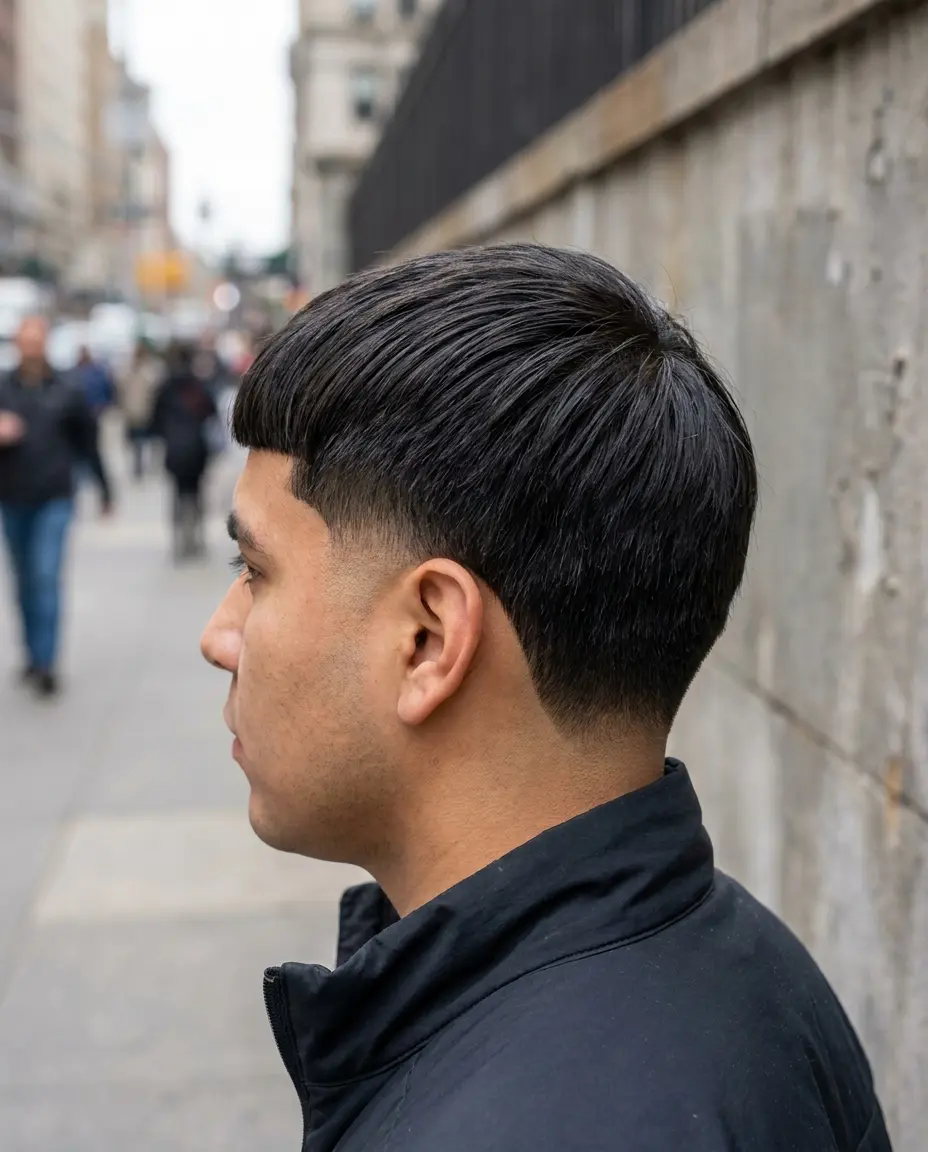 Burst Fade Edgar haircut