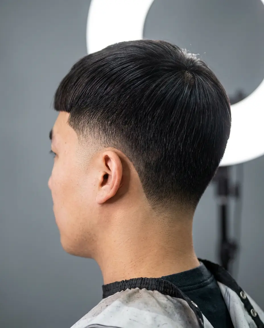 Drop Fade Edgar back view