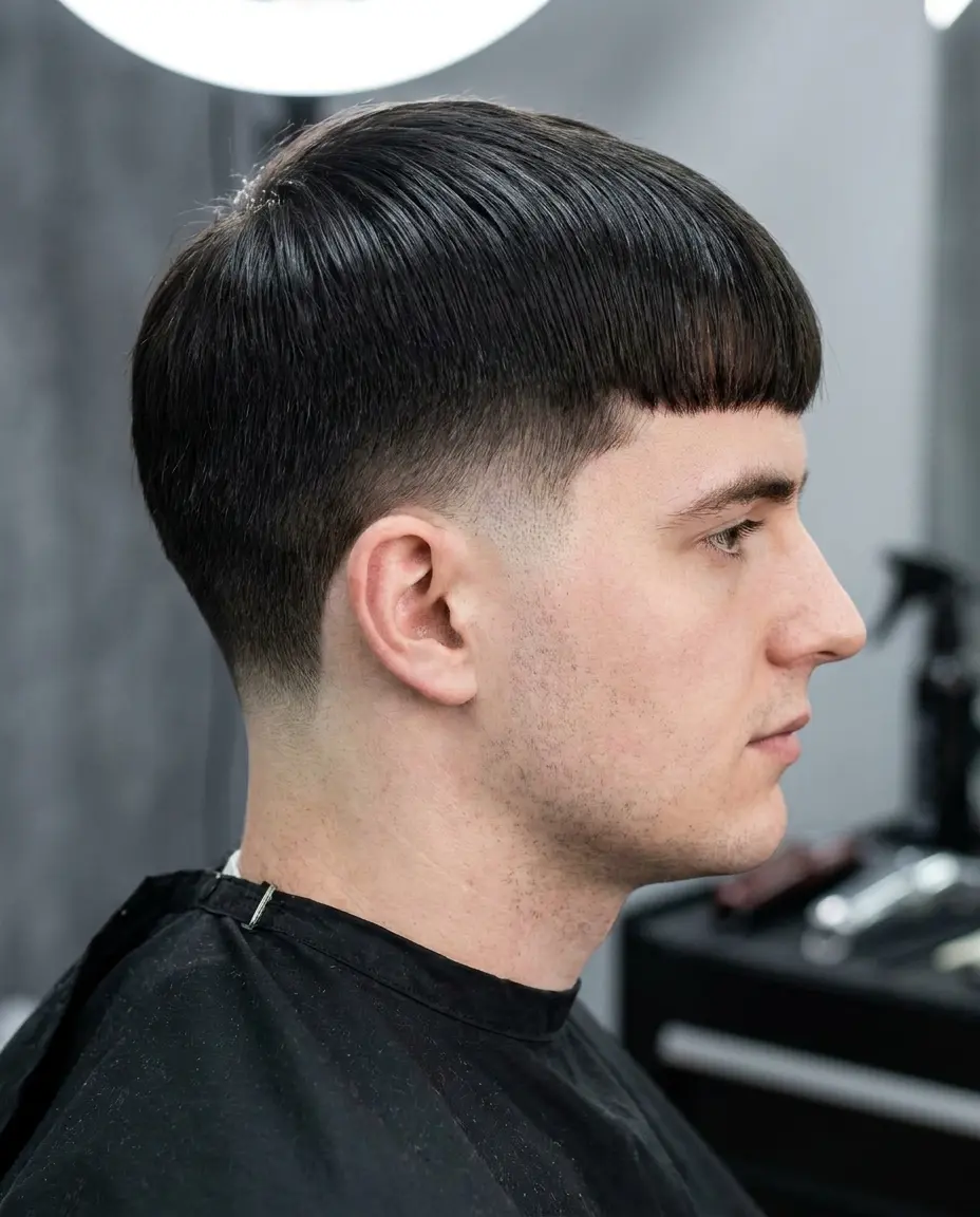 Drop Fade Edgar haircut
