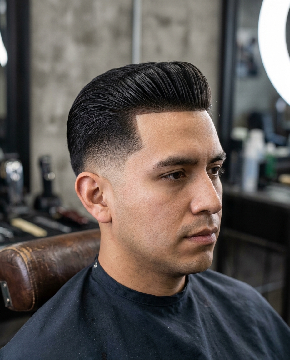 Taper fade haircut