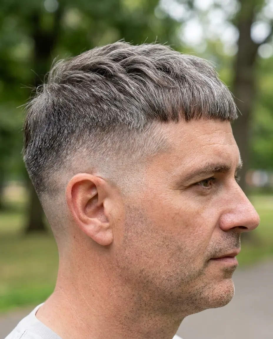 Temple Fade Edgar haircut