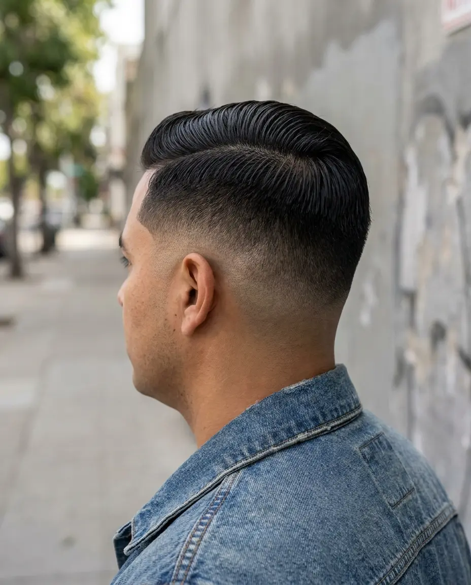 Comb Over Edgar back view