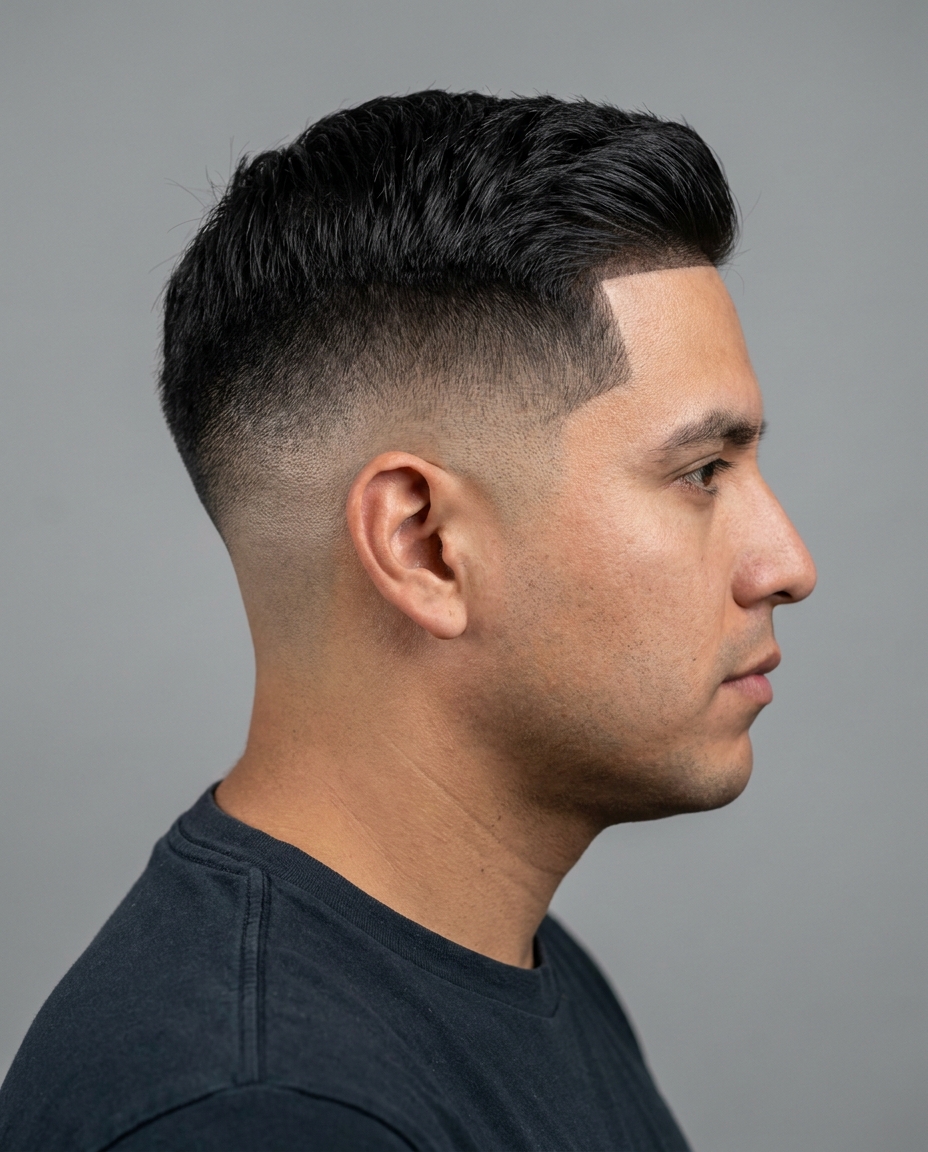 Bald fade haircut