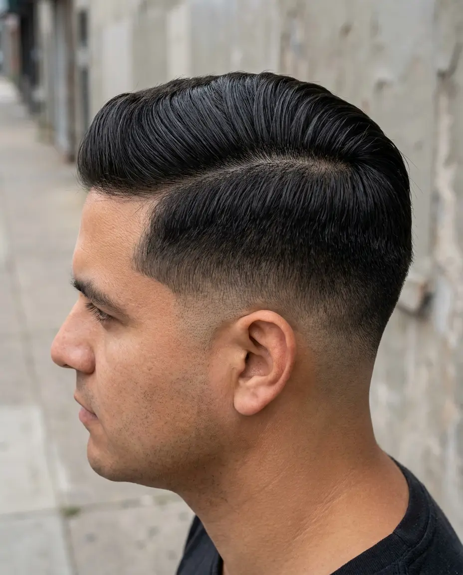 Comb Over Edgar haircut