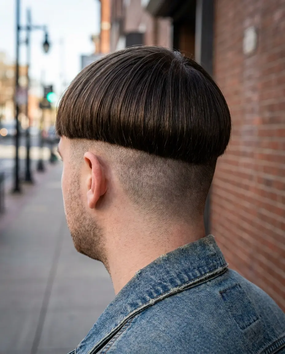 Undercut Edgar back view