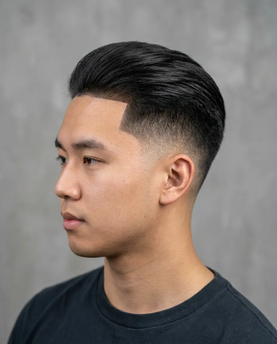 Asian taper fade