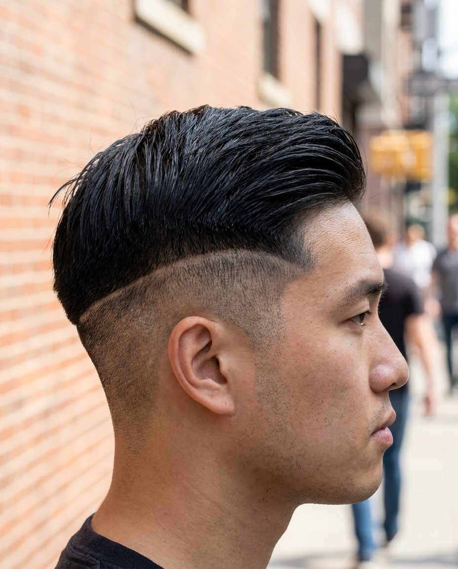 Undercut haircut