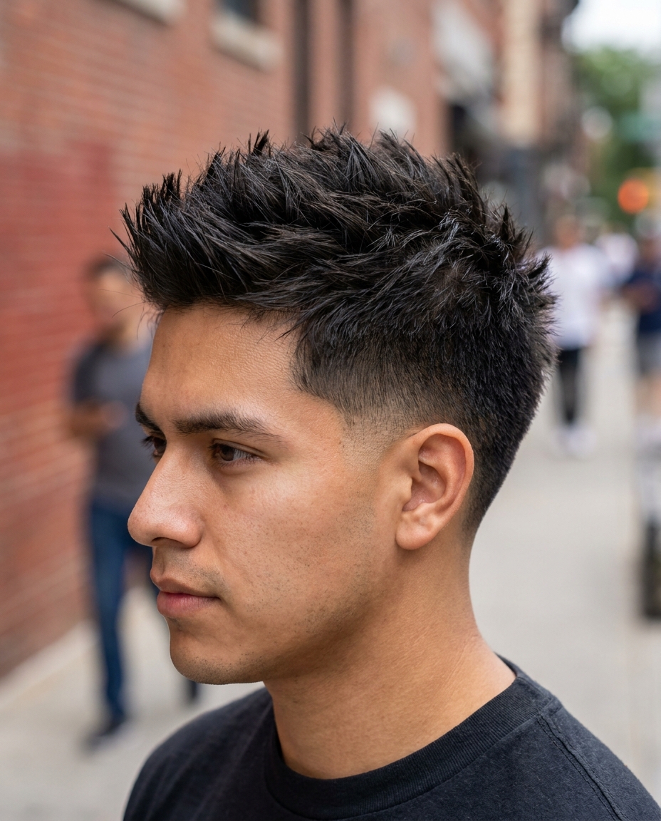 Spiky Edgar side view