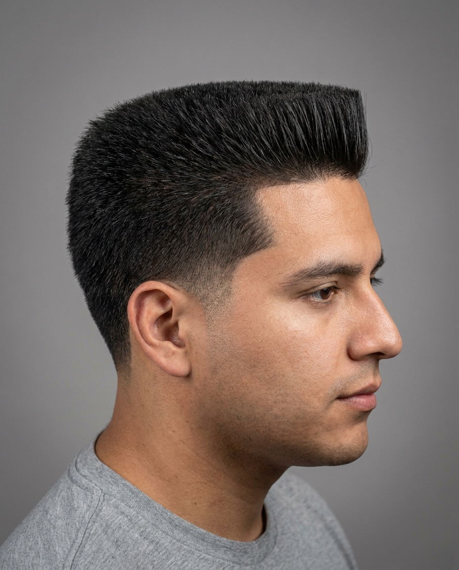 Flat top haircut